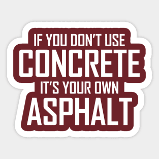 construction Sticker